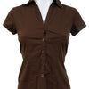 #057 Ann Taylor Petites Cami Top Brown | c. | Size 8