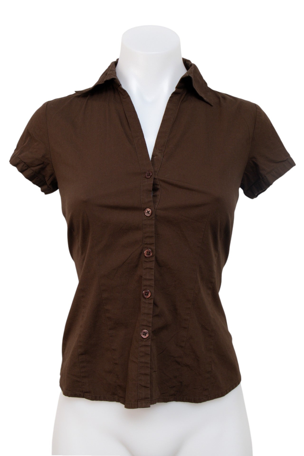 #057 Ann Taylor Petites Cami Top Brown | c. | Size 8
