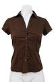 #057 Ann Taylor Petites Cami Top Brown | c. | Size 8