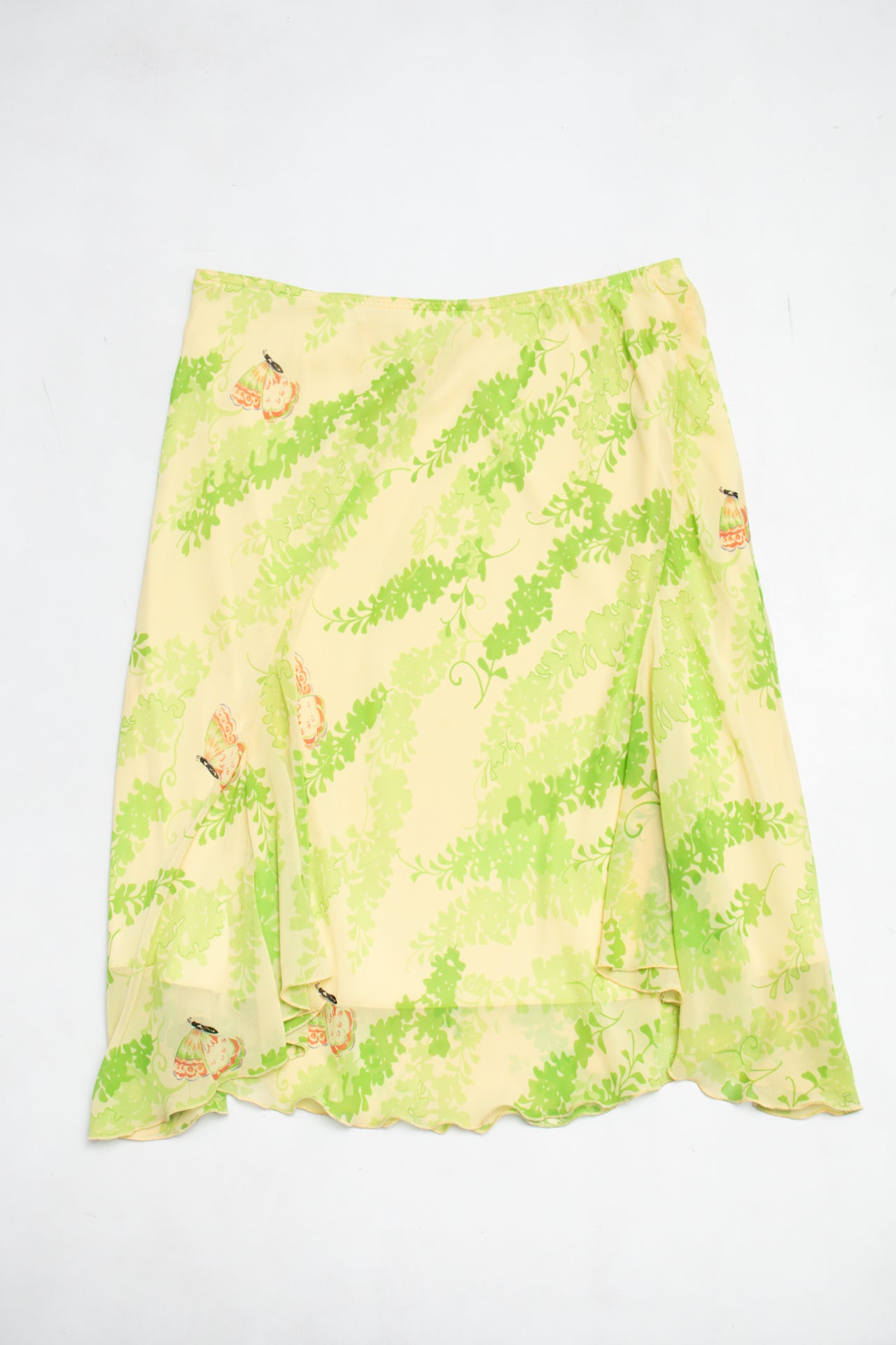 #102 Fiorucci Long Skirt Yellow | c. 213 | Size 12