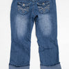 #111 Angels Capris Blue | c. 209 | Size 14