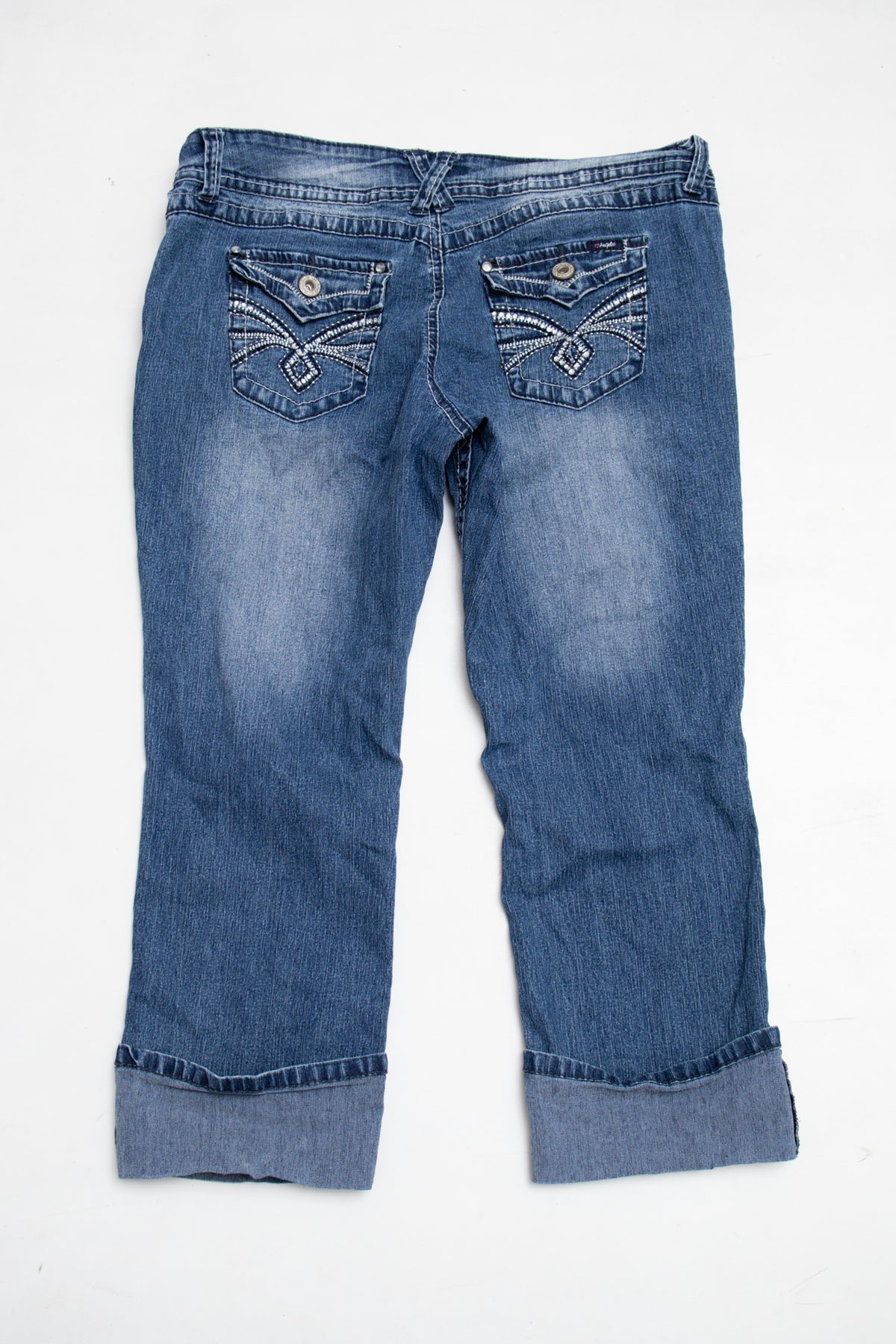#111 Angels Capris Blue | c. 209 | Size 14