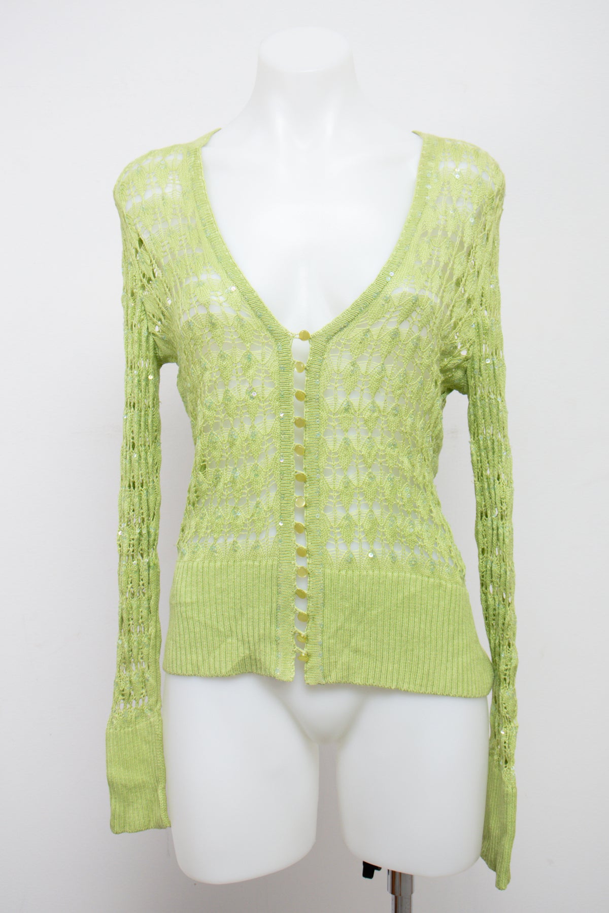 #011 Cache T-shirt Green | c. 207 | Size 10