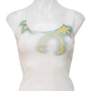 #065 NAFNAF Tank Top White | c. 199 | Size 8