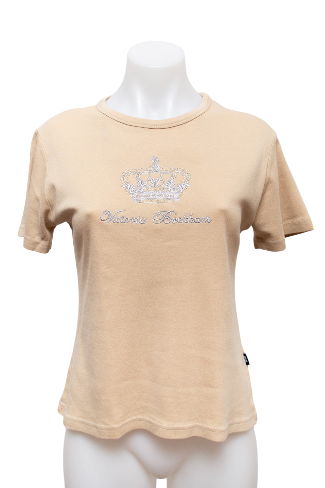 #16 Victoria Beckham For Rock & Republic T-shirt Beige | c. 191 | Size 12