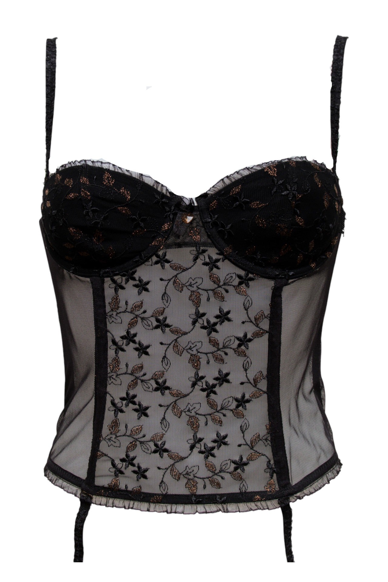 #11 Triumph International Camisole Top Black | c. 189 | Size 10C / 8
