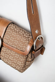 #189 Coach Shoulder Bag Brown | c. 202 | Size