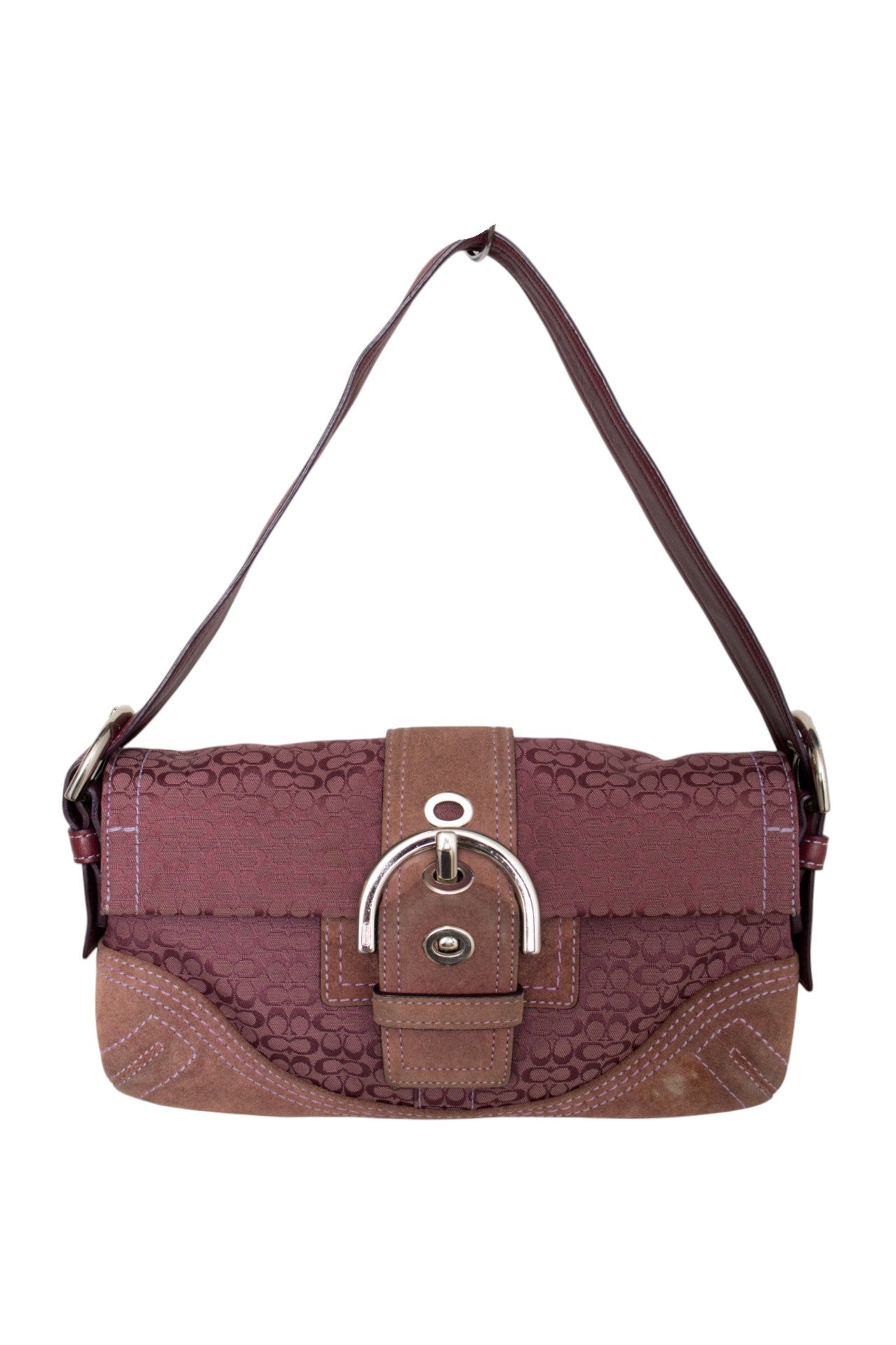 #146 Coach Shoulder Bag Pink | c. 184 | Size