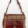 #209 Coach Shoulder Bag Brown | c. 190 | Size