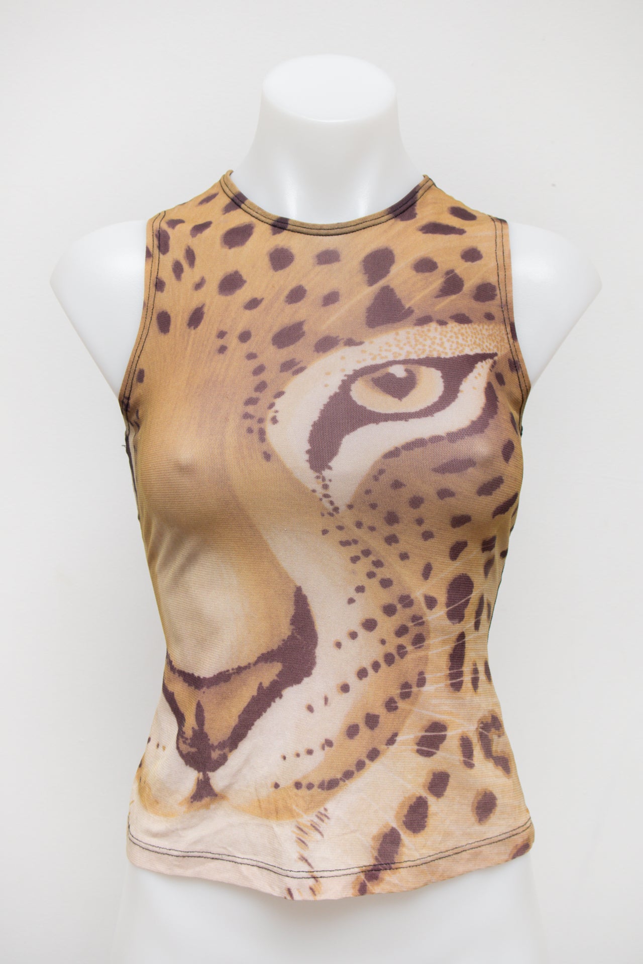 # Vanity Tank Top Brown | c. | Size