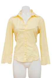 #060 New York & Company Long Sleeve Yellow | c. 213 | Size 8