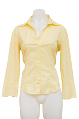 #060 New York & Company Long Sleeve Yellow | c. 214 | Size 8
