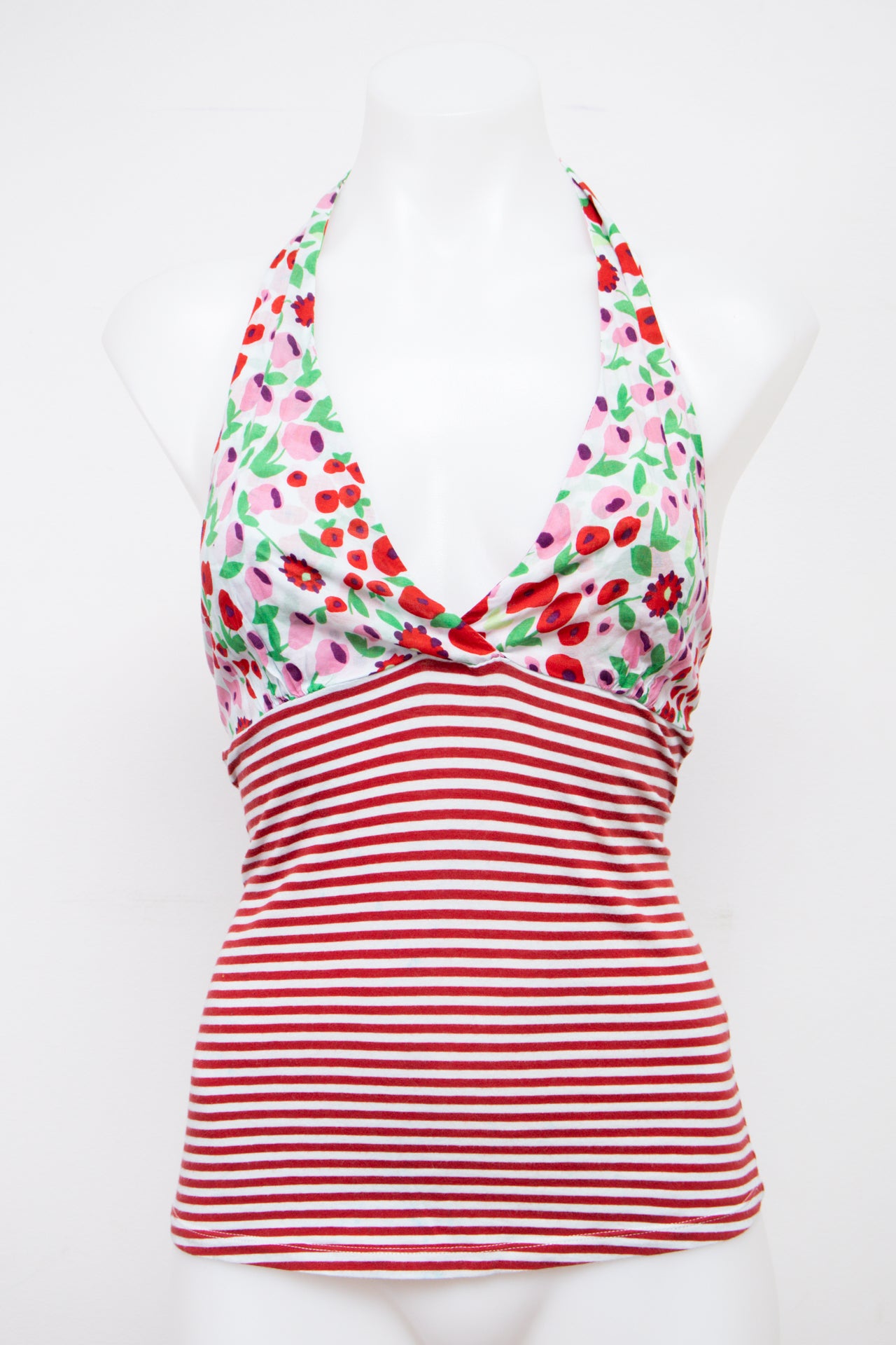 #020 Halter Top Red | c. 207 | Size 8