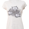 #067 cache cache T-shirt White | c. | Size 12