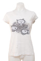 #067 cache cache T-shirt White | c. | Size 12
