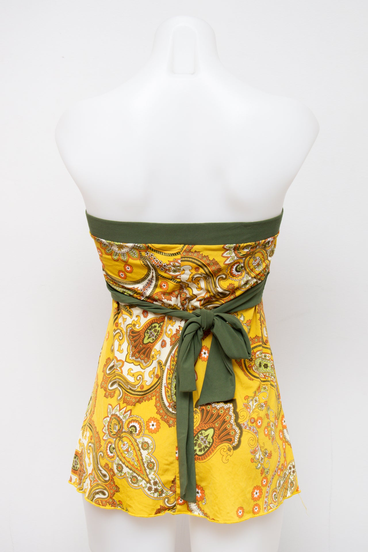 #05 Suzy Shevartier Camisole Top Yellow | c. 197 | Size 10