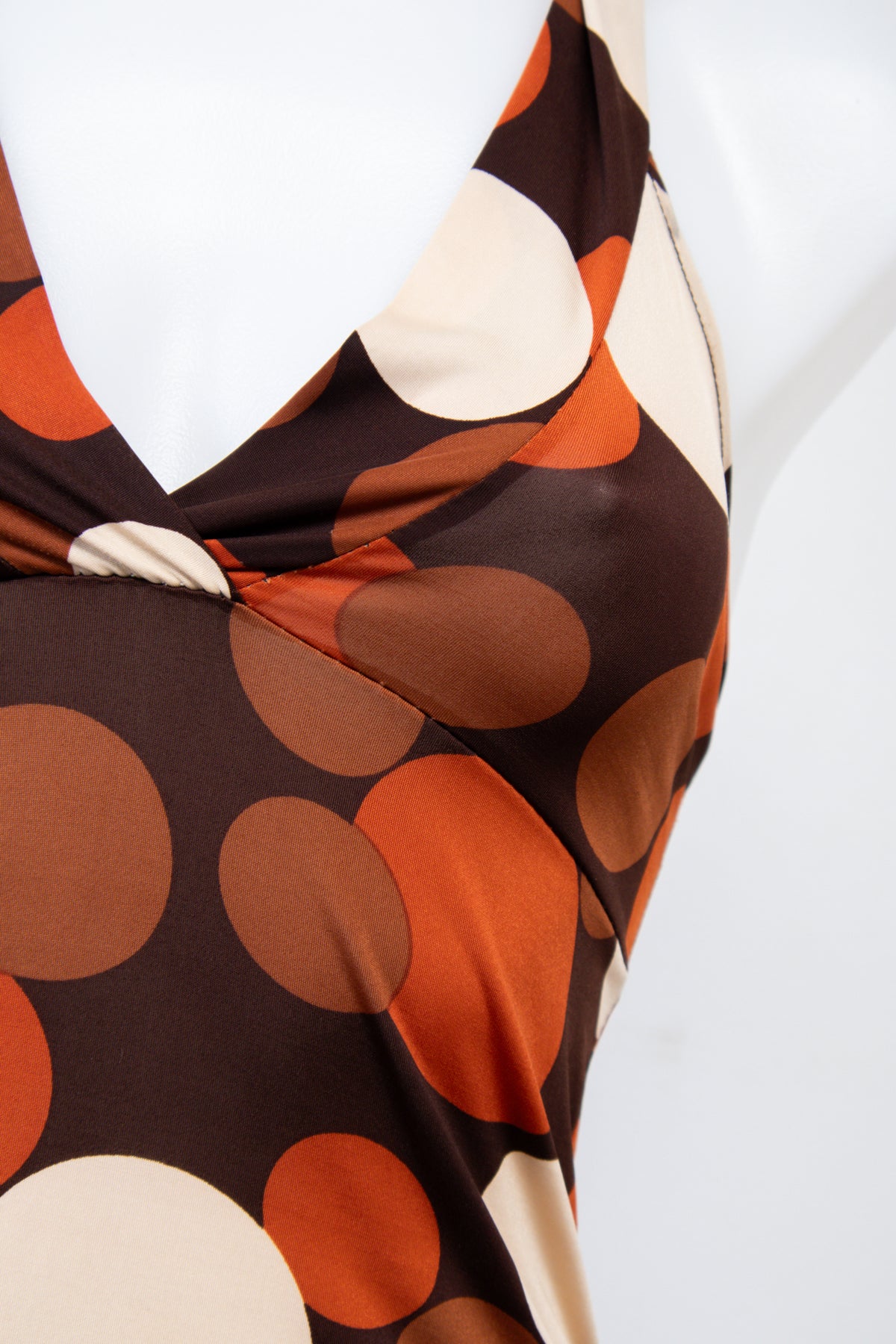 #059 Halter Top Brown | c. 207 | Size 8