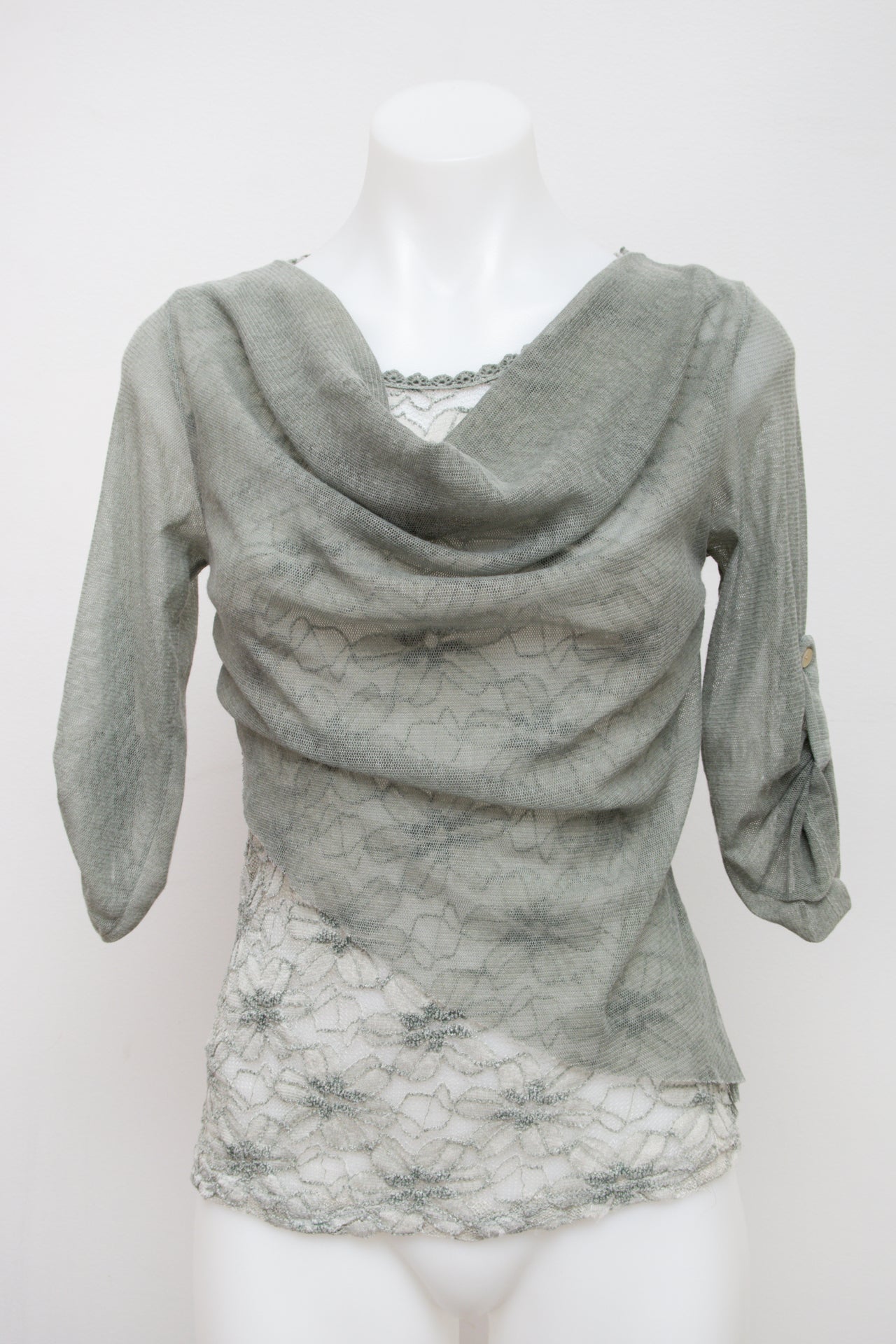 #65 Cami Top Green | c. 194 | Size 8