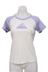 #047 Adidas Baby Tee White | c. 211 | Size 10