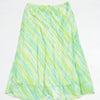 #142 Wrapper Skirt Green | c. 200 | Size 6