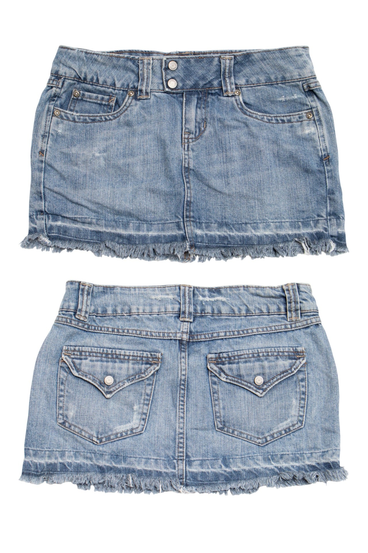 #086 Aeropostale Mini Skirt Blue | c. 203 | Size 6
