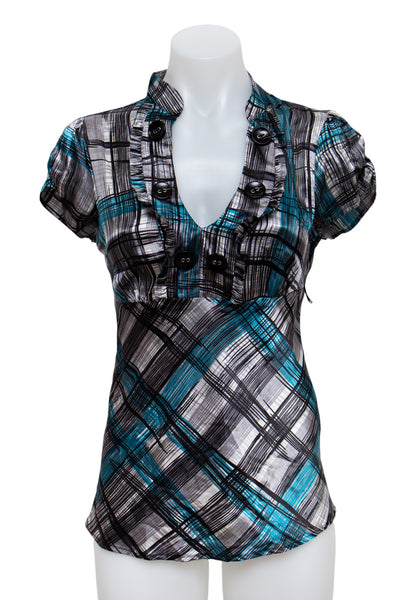 #38 Heart Soul Camisole Top Blue | c. 193 | Size 10