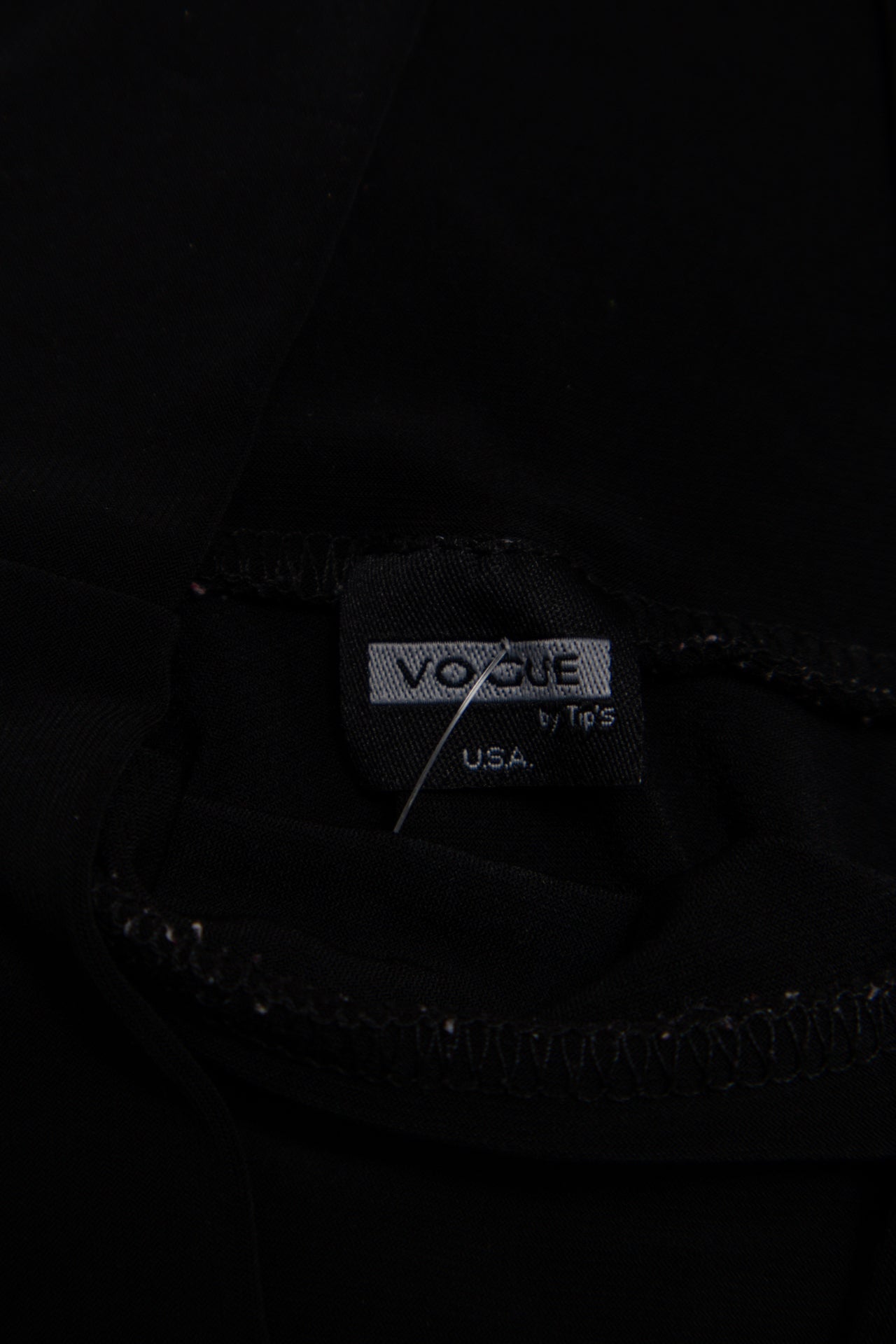 #174 Vogue By Tops Skirt Black | c. 190 | Size 6/8
