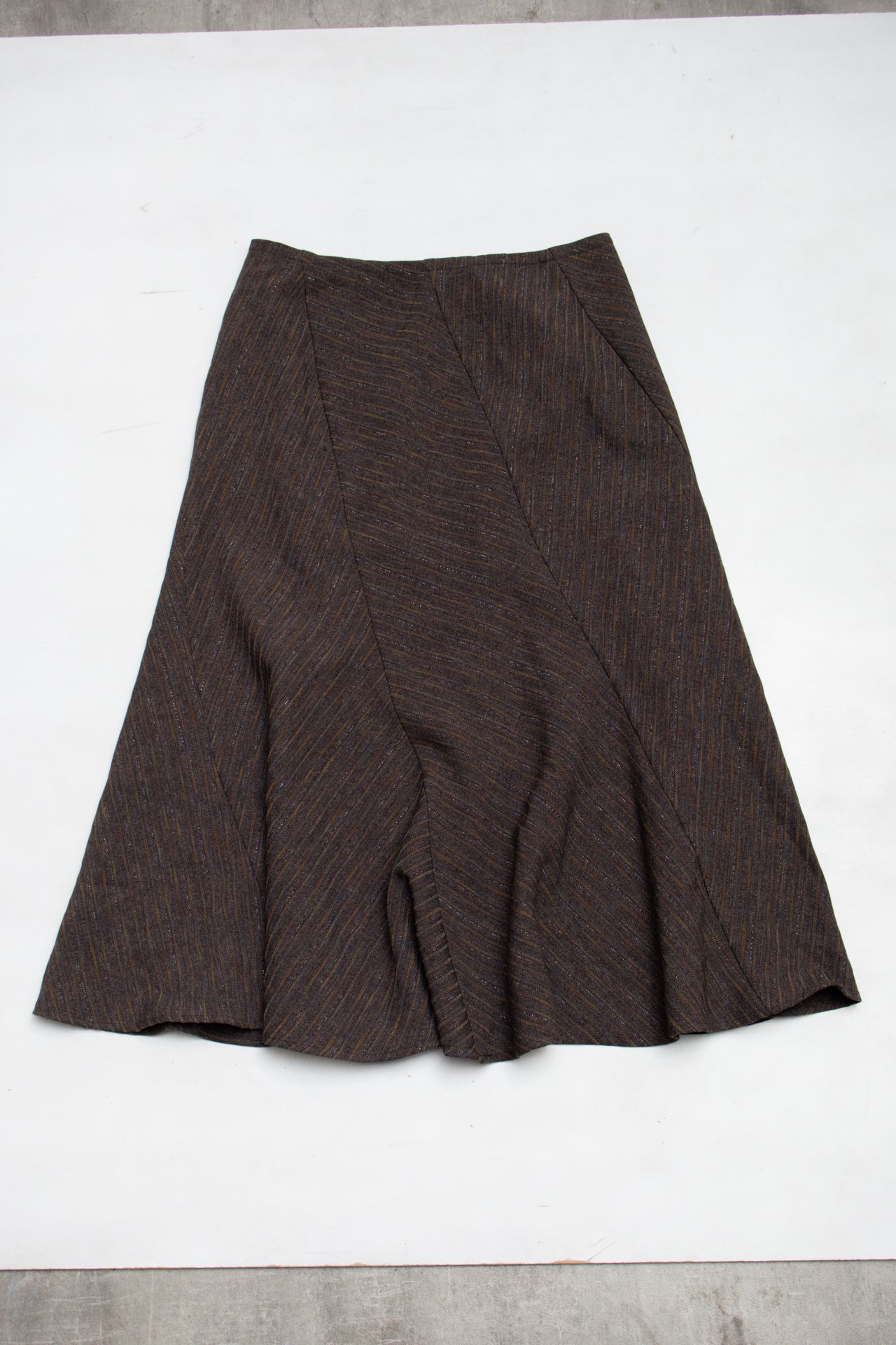 #163 Dressbarn Skirt Brown | c. 197 | Size 8