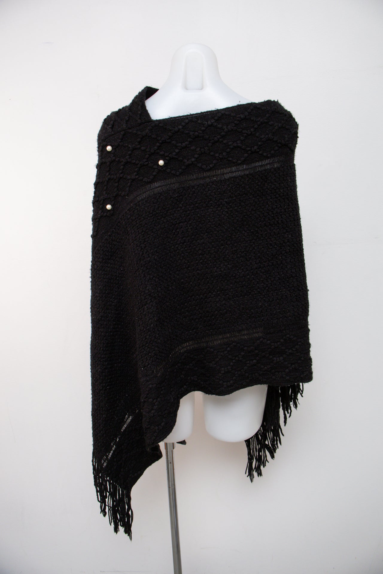 #154 Charlotte D'ael Shawl Black | c. | Size 8