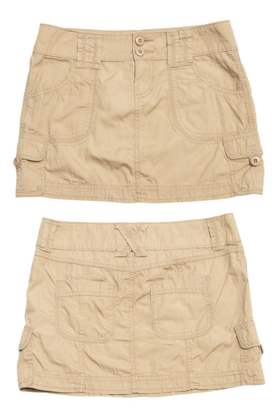 #161 So Mini Skirt Beige | c. 209 | Size 6