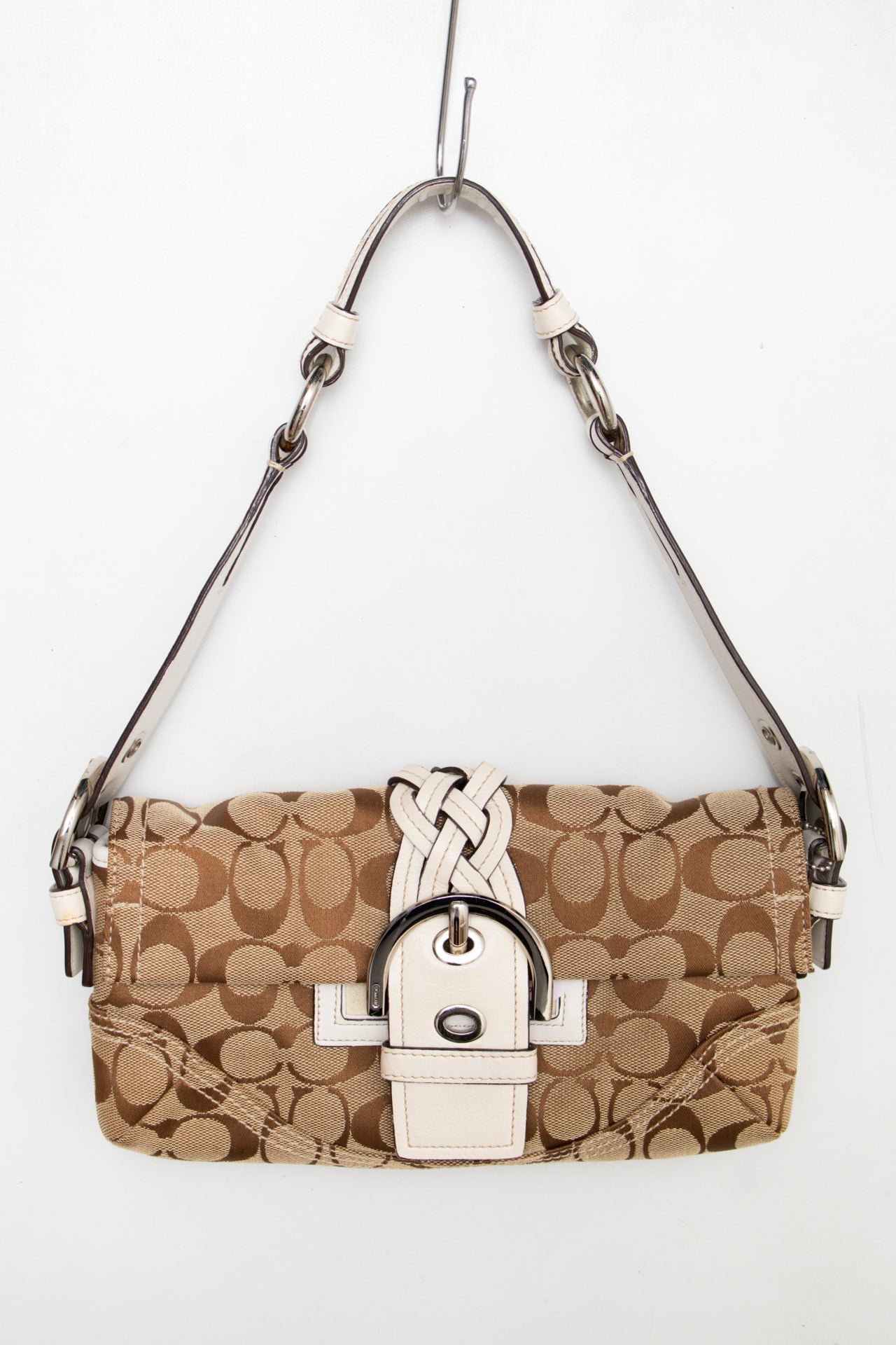 #162 Coach Shoulder Bag Brown | c. 187 | Size