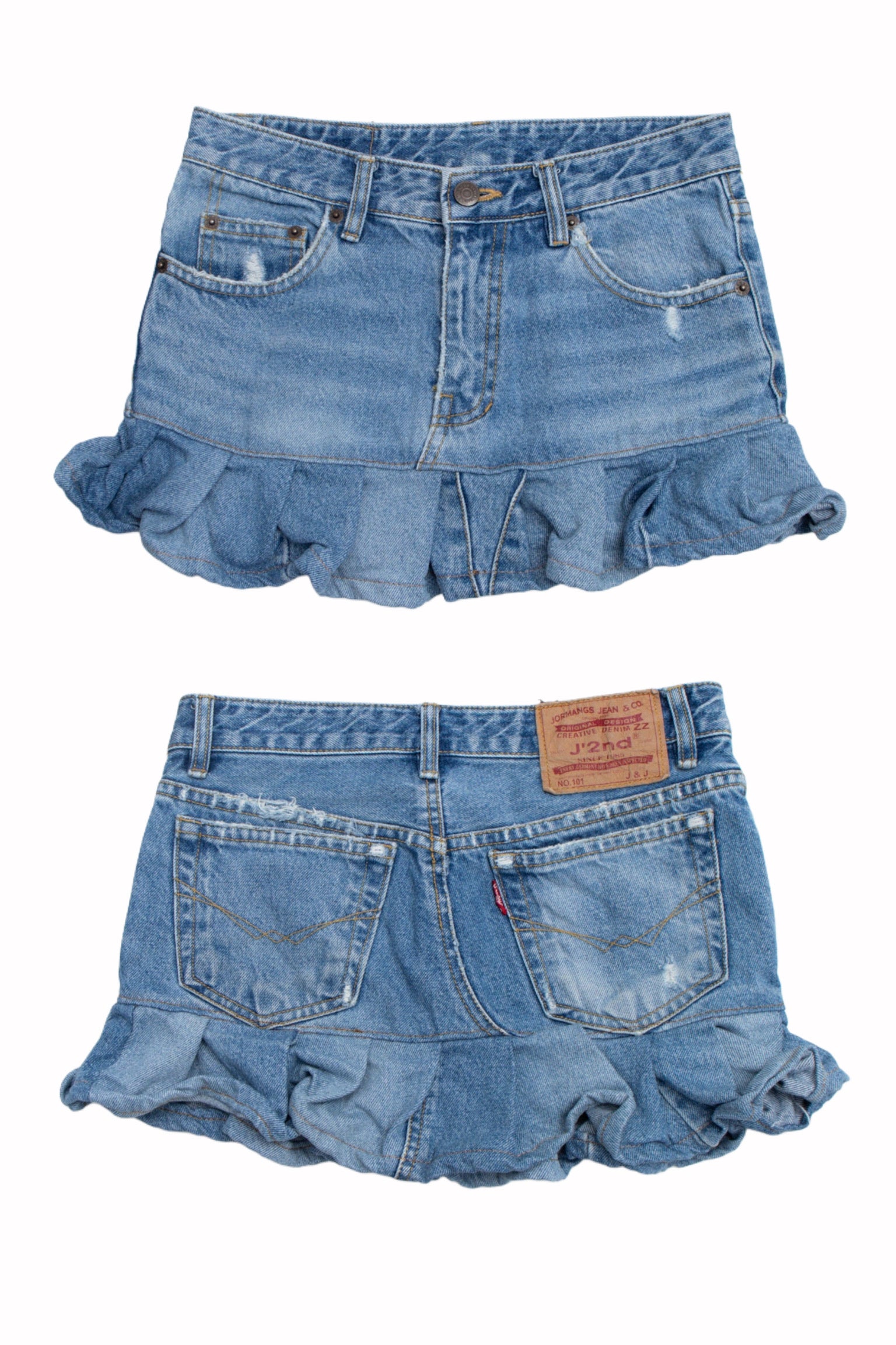 #68 Jormangs Jeans Denim Mini | Garden Brat | Size 4/6