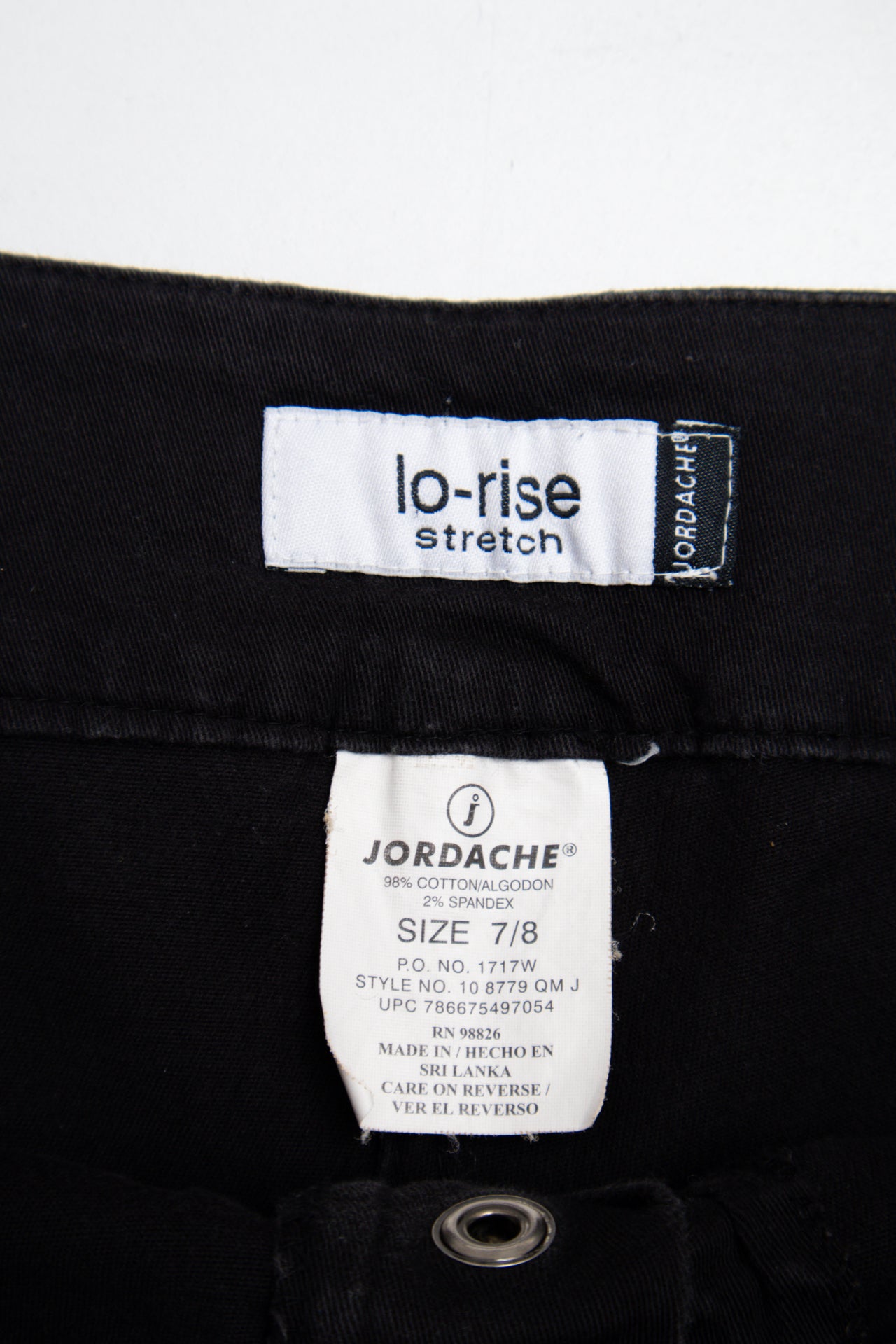 #150 Jordache Mini Skirt Black | c. 200 | Size 8