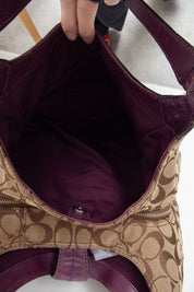 #201 Coach Bag Brown | c. 211 | Size