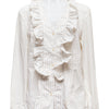 #66 Ann Taylor Loft T-shirt White | c. 190 | Size 10