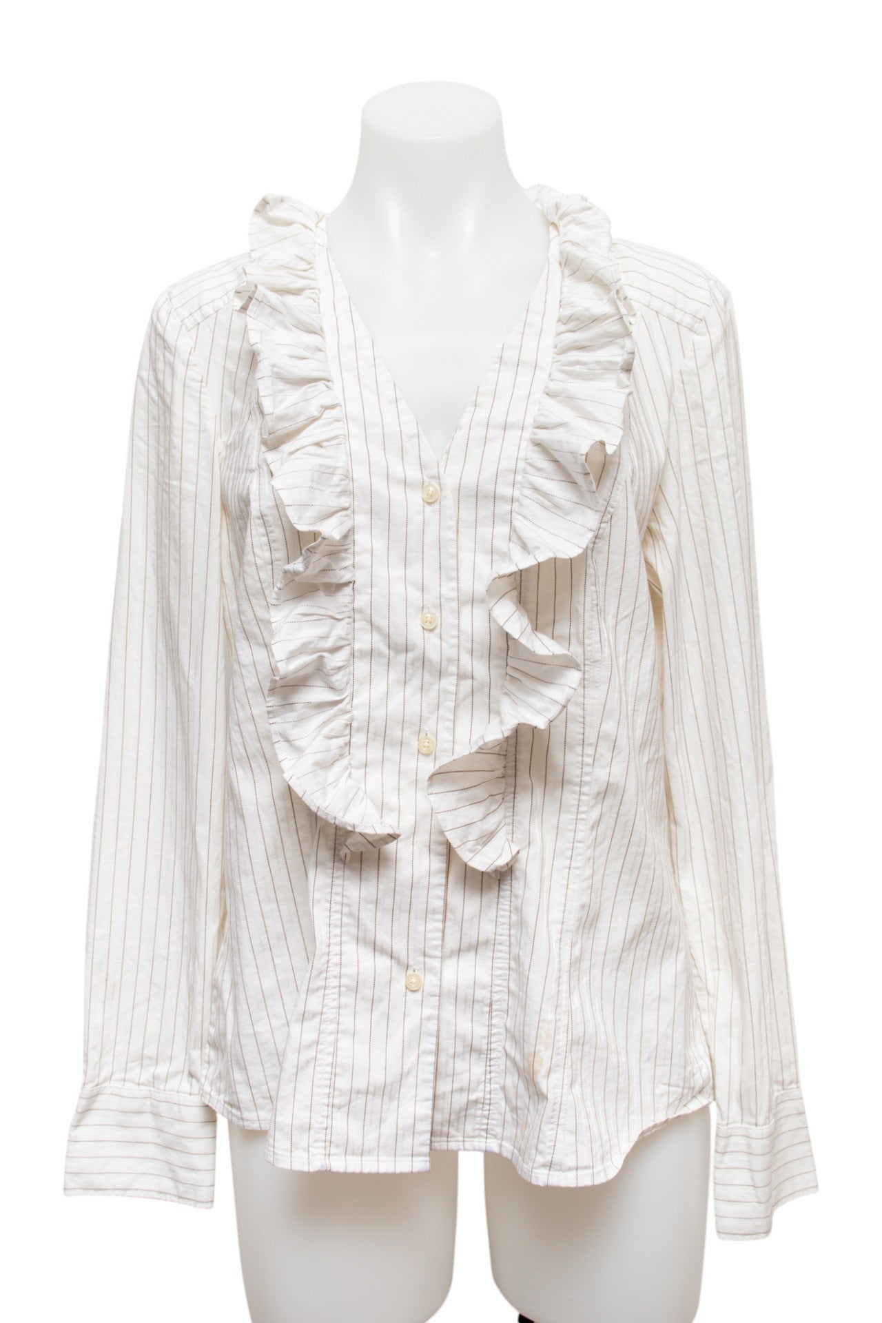 #66 Ann Taylor Loft T-shirt White | c. 190 | Size 10
