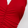 #168 Tag 1080 Halter Top Red | c. 195 | Size 8