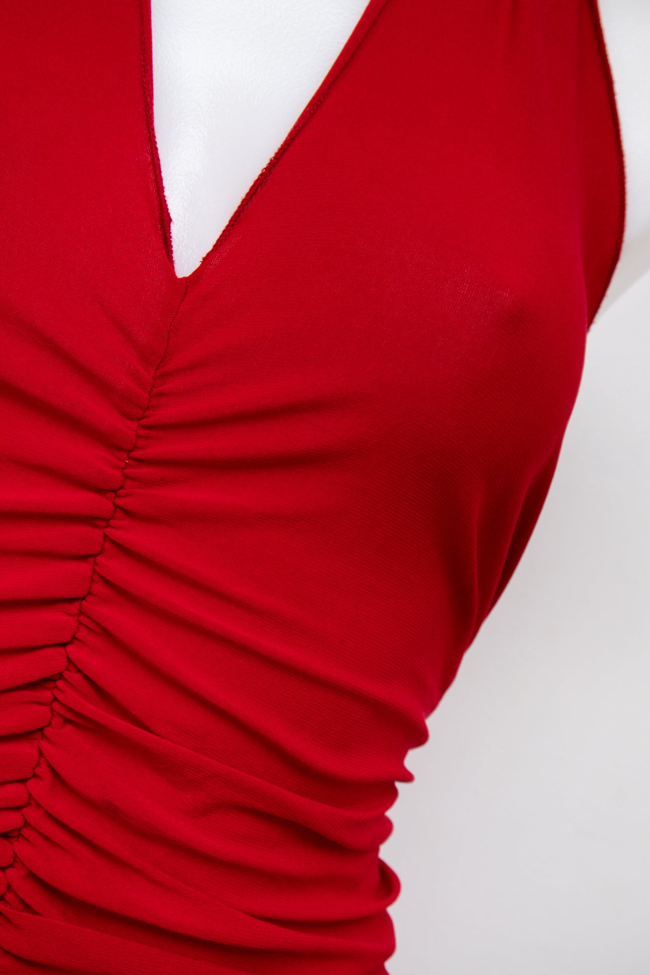 #168 Tag 1080 Halter Top Red | c. 195 | Size 8