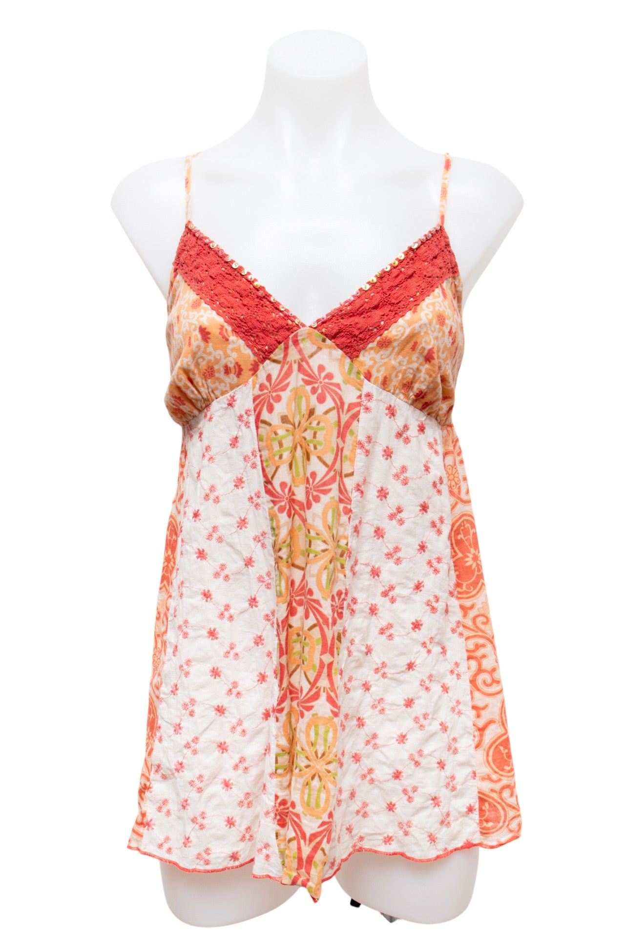 #17 Cami Top Orange | c. 193 | Size 10