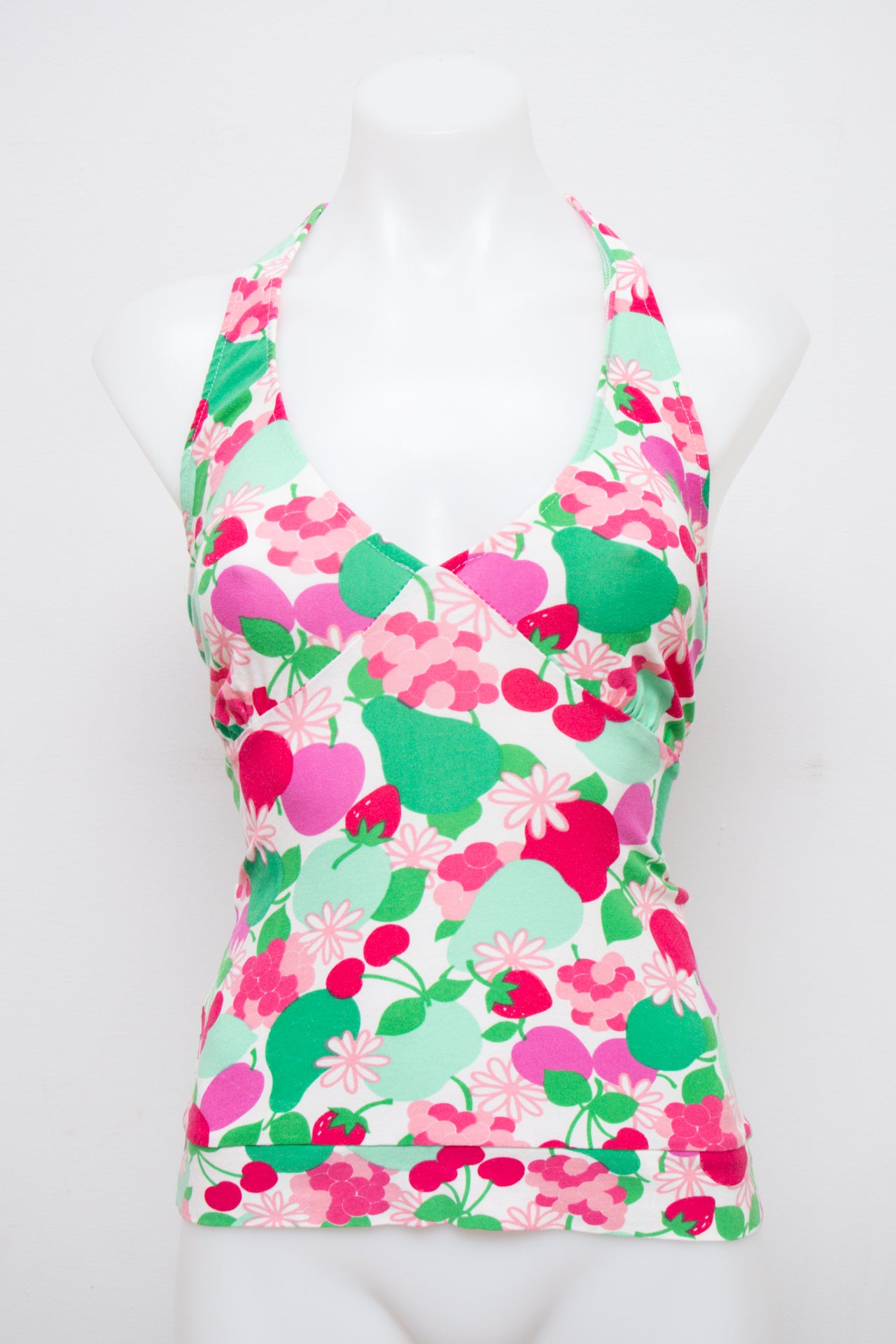 #016 Blanco Halter Top Pink | c. 203 | Size 8
