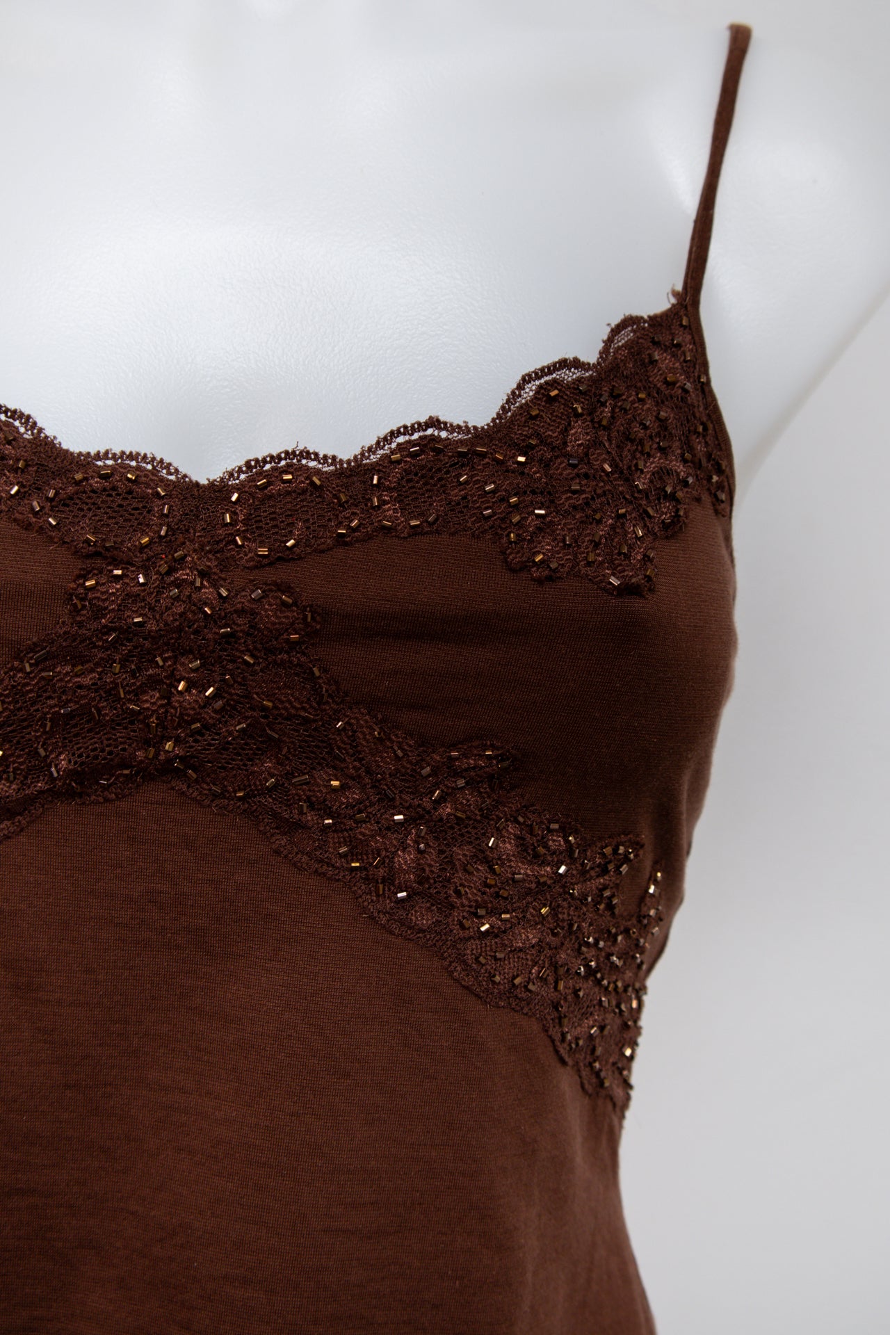 #20 W.diary Cami Top Brown | c. 195 | Size 8/10