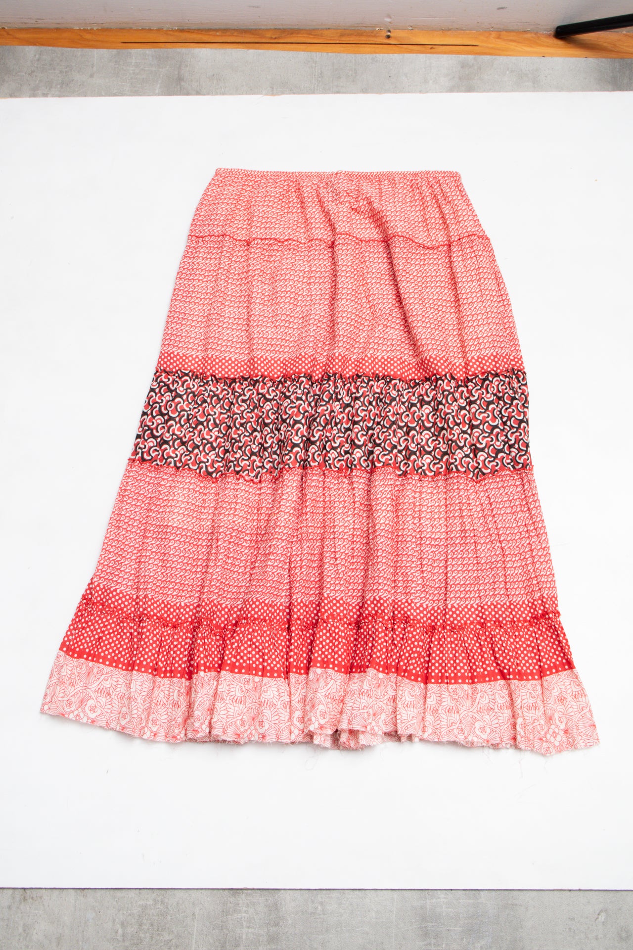#121 Style & Co. Skirt Red | c. 200 | Size 10