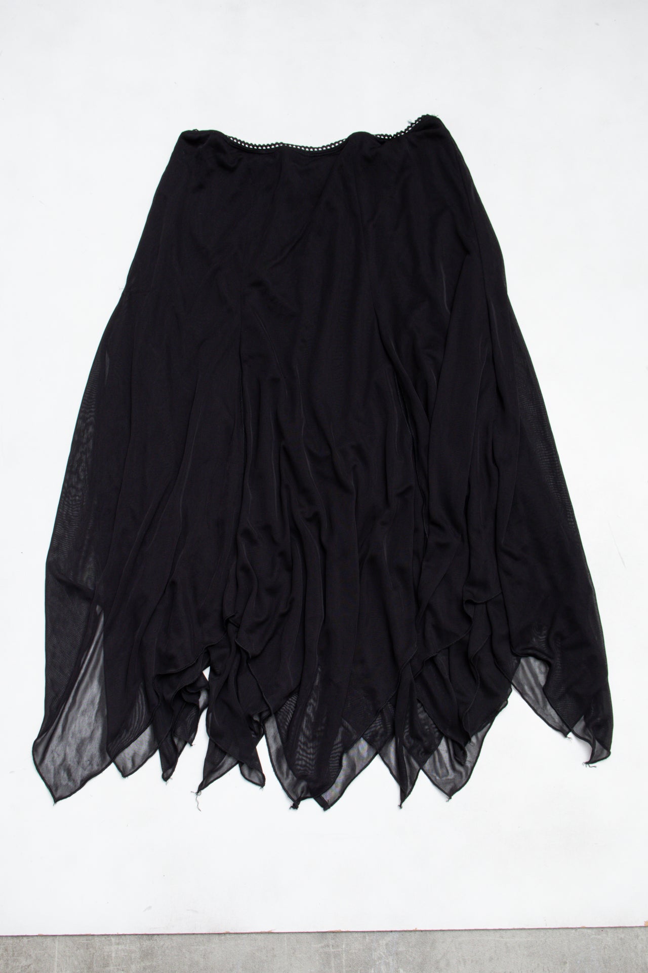 #146 Connected Apparel Skirt Black | c. 193 | Size 10