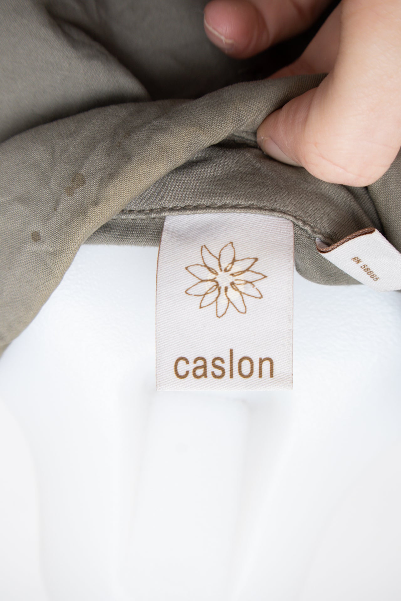 #122 Caslon Pants Gray | c. 195 | Size 8