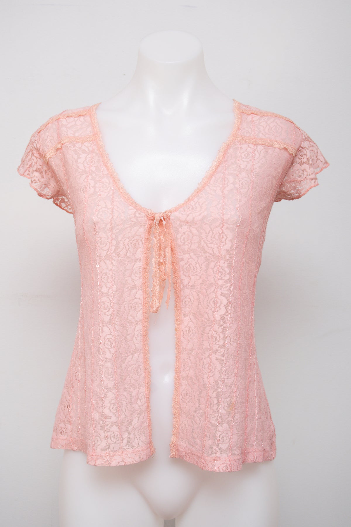 #065 Marianne Short Sleeve Pink | c. 209 | Size 12