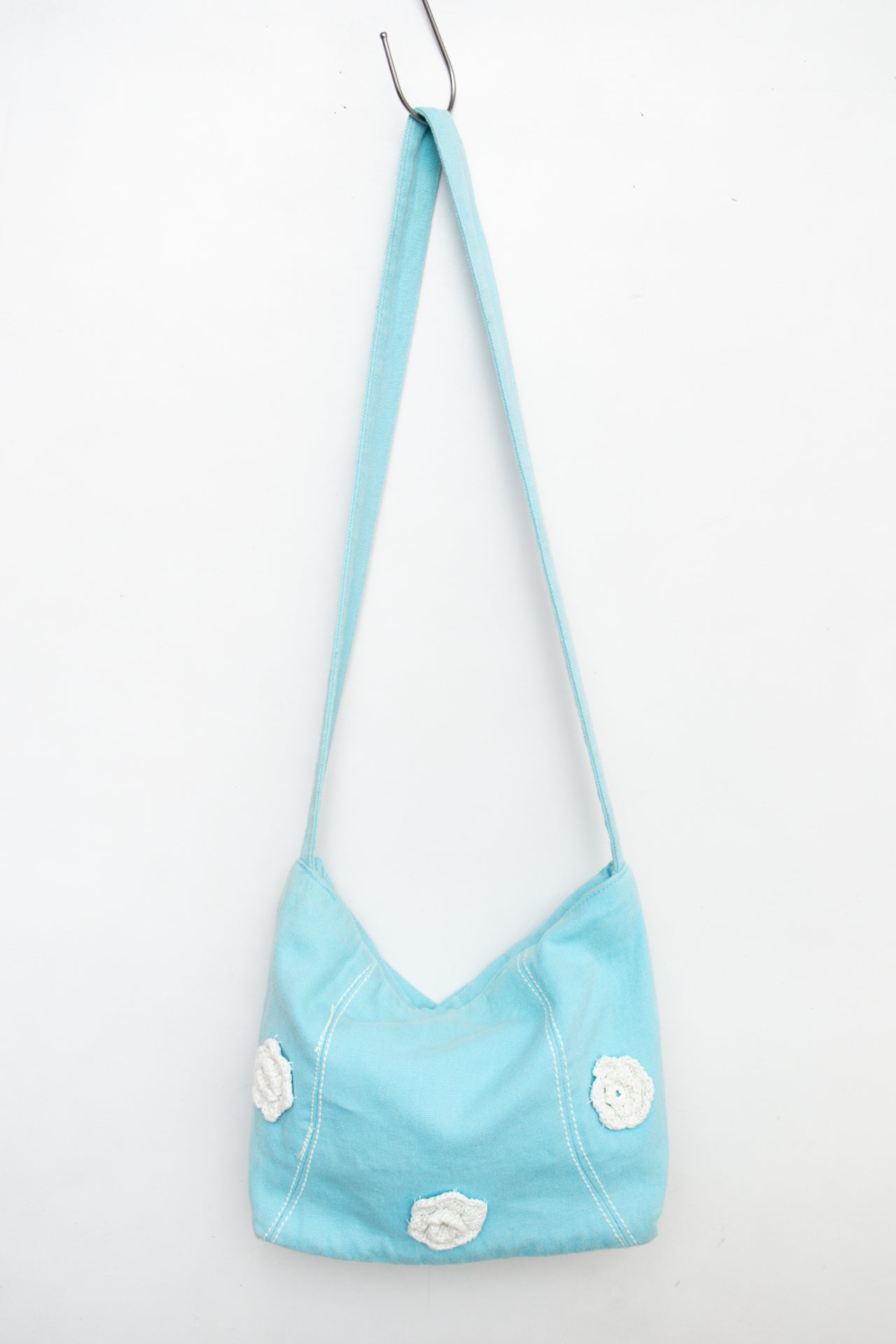 #188 Shoulder Bag Blue | c. 197 | Size