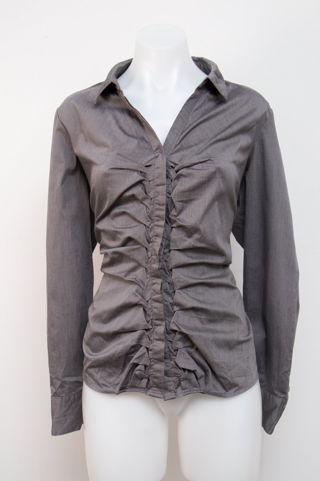 #064 Worthington T-shirt Gray | c. | Size 10