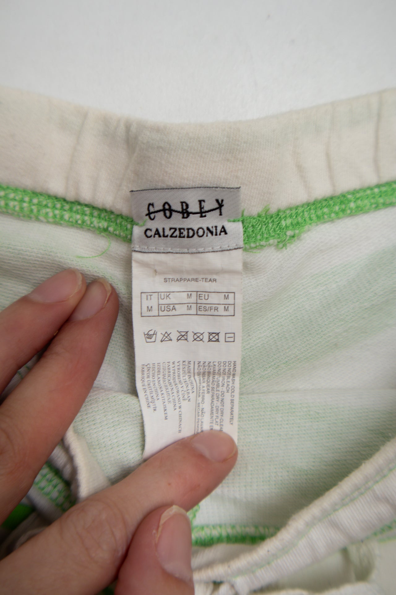 #145 Cobey Calzedonia Shorts Green | c. 180 | Size 8