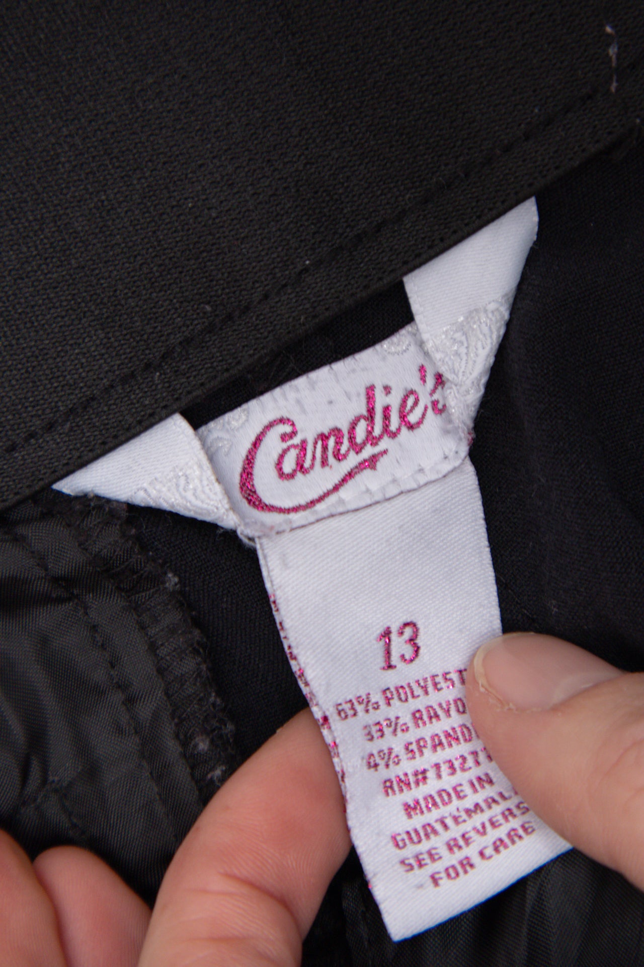 #192 Candie's Pants Black | c. 193 | Size 14