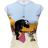 #07 Ghungroo Tank Top Blue | c. 191 | Size 8/10